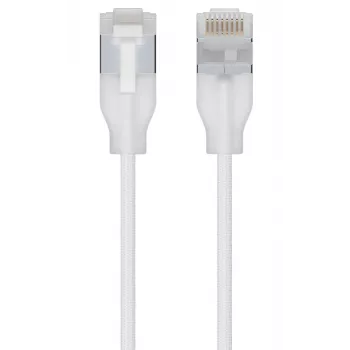 Netwerkkabel Ubiquiti UACC-Cable-Patch-EL-C6A-12M-W RJ-45 Cat6a 12m transparant wit