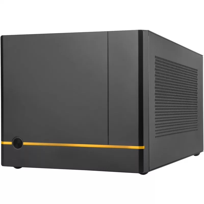 SilverStone SUGO SG14B - tower - Mini-DTX - zonder voeding (ATX / PS/2) - zwart - USB/audio (SST-SG14B)
