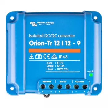 Voeding Orion-Tr 12/12-9A ORI121210110R 110W, DC-DC-converter 12V naar 12V 9A