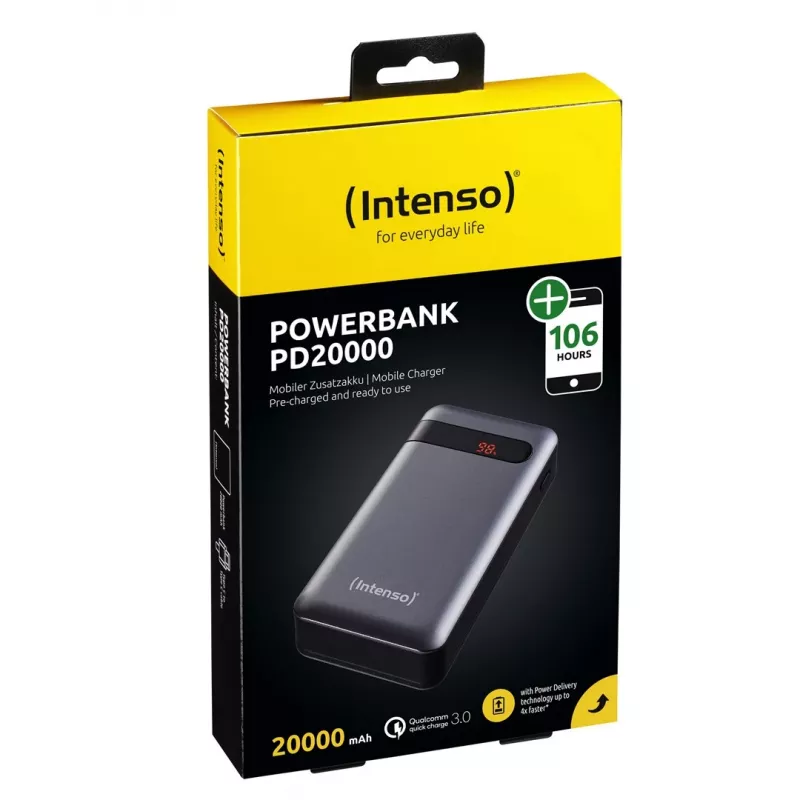 Draagbare powerbank Intenso PD20000 20000 mAh