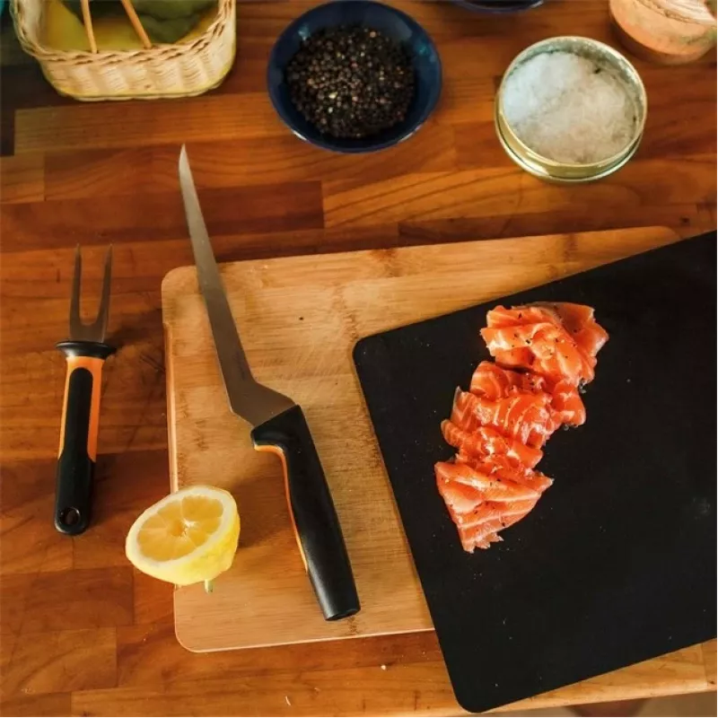 Fiskars 1057540 keukenmes RVS 1 stuk fileermes