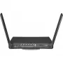 Tafelrouter MikroTik hAP ac³ dualband Wi‑Fi 5, Qualcomm IPQ4019 719 MHz, 5x Gigabit RJ‑45, 1x USB, PoE, 2 externe antennes, zwart