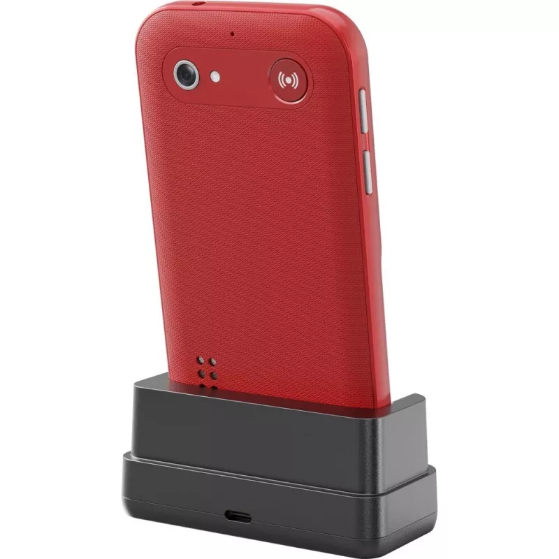 Doro Leva L10 4G, seniorentelefoon, rood (380571)