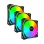 MONTECH AX120 PRO zwart 120mm ARGB 3-pack
