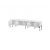 TV-kast Cama Meble VERA 190x40x50 cm, matwit, spaanplaat bovenblad
