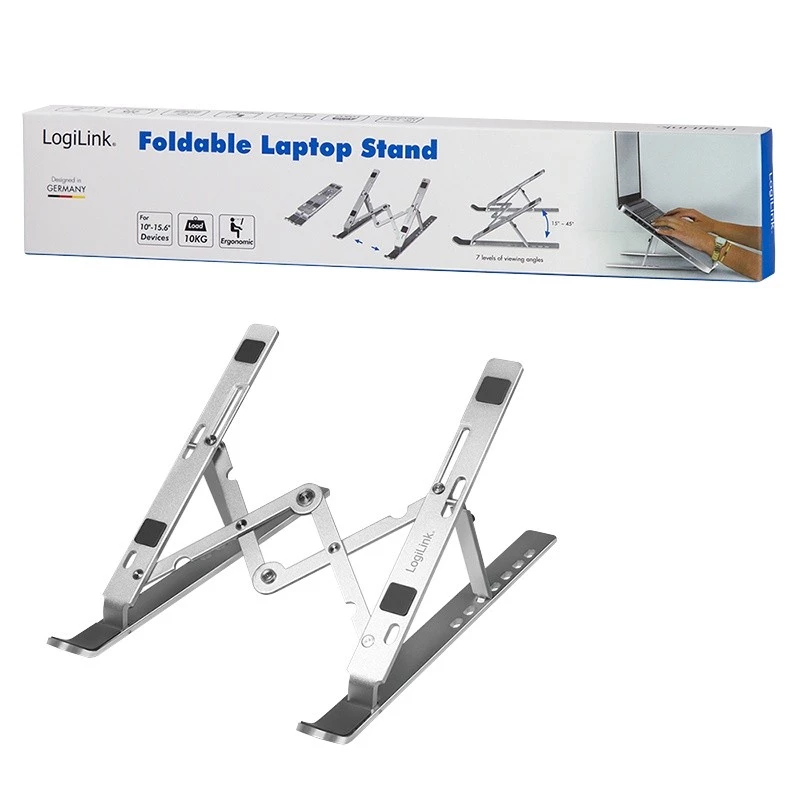 Laptopstandaard LogiLink AA0134 zilver 40,6 cm (16 inch)