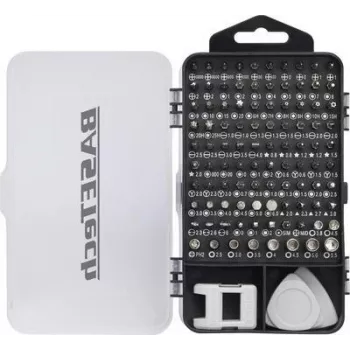 Basetech BT-2247898 Bitset, 116 st., met bithouder-schroevendraaier