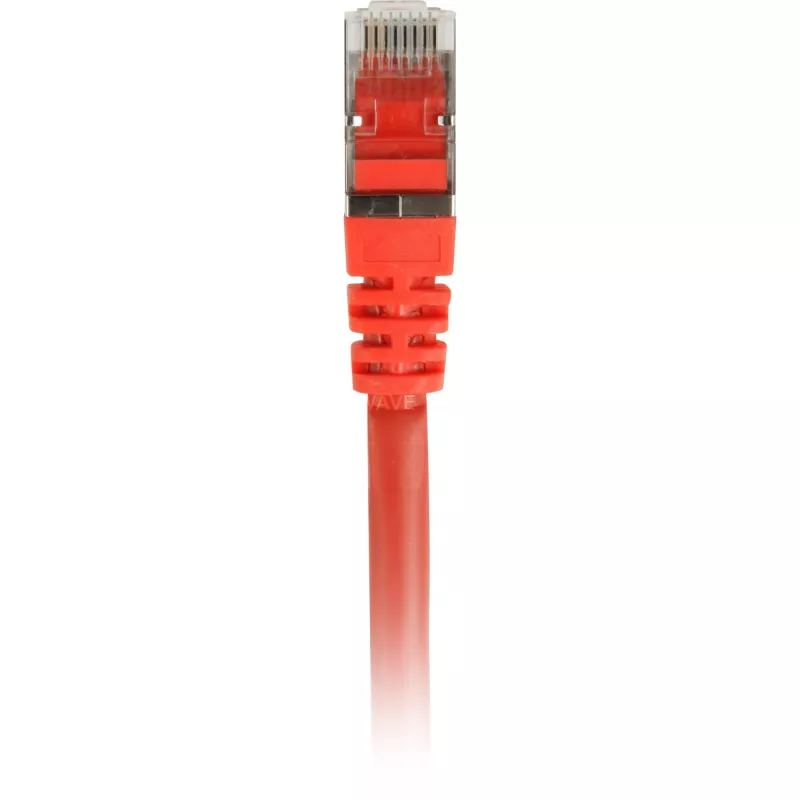 Netwerkkabel Sharkoon Patch SFTP RJ-45 Cat.7a 10 m rood