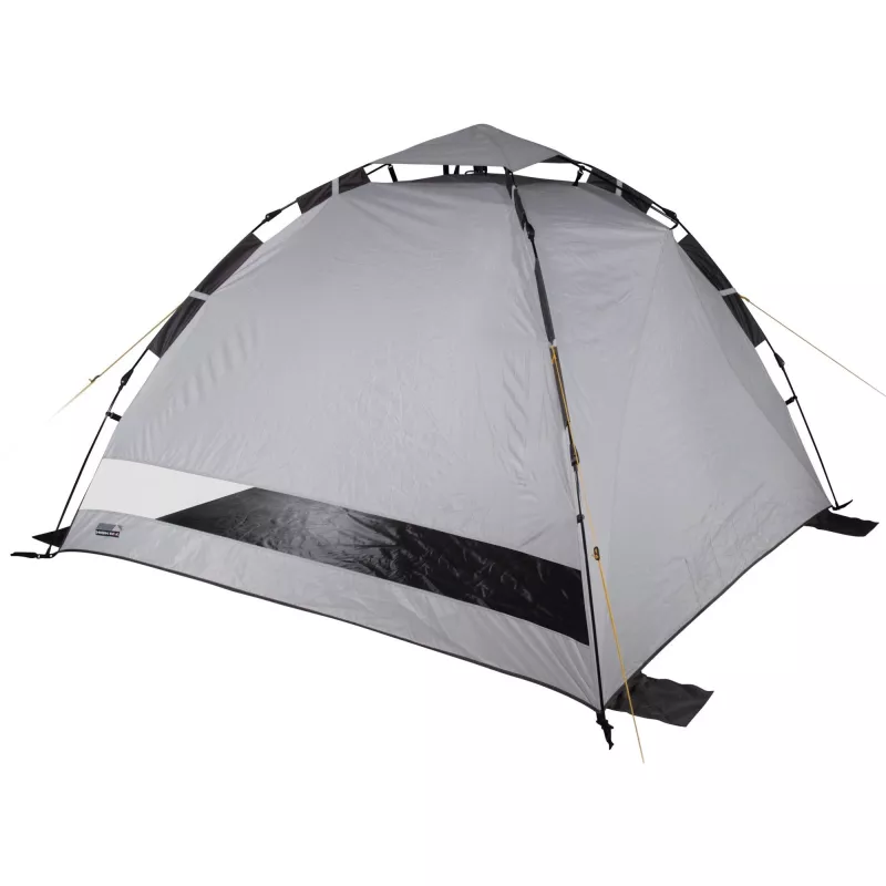 Strandtent High Peak Calida 80 — aluminium/grijs, polyester, hoogte 1300 mm, grondzeil, 4 zandzakken