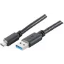 ShiverPeaks BS77141-1.8 1,8 m USB-C naar USB-A kabel zwart