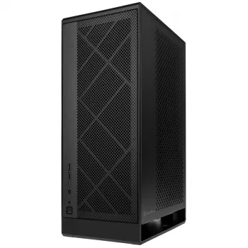 SilverStone ALTA G1M - MicroATX-tower - Micro-ATX - geen voeding (SFX12V/SFX-L12V) - zwart - USB/audio