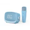 Draagbare kinderluidspreker myFirst Voice 2 van myFirst — blauw, batterijgevoede draadloze luidspreker met microfoonondersteuning