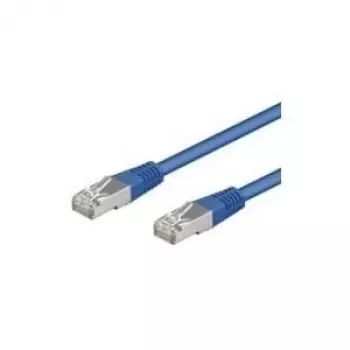 Wentronic Goobay CAT 5e-patchkabel, SF/UTP, blauw, 3 m - CCA koper-mix (68056)