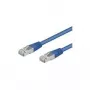 Wentronic Goobay CAT 5e-patchkabel, SF/UTP, blauw, 3 m - CCA koper-mix (68056)
