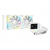 DeepCool LM240 WH processor-vloeistofkoeling 12 cm wit 1 st.