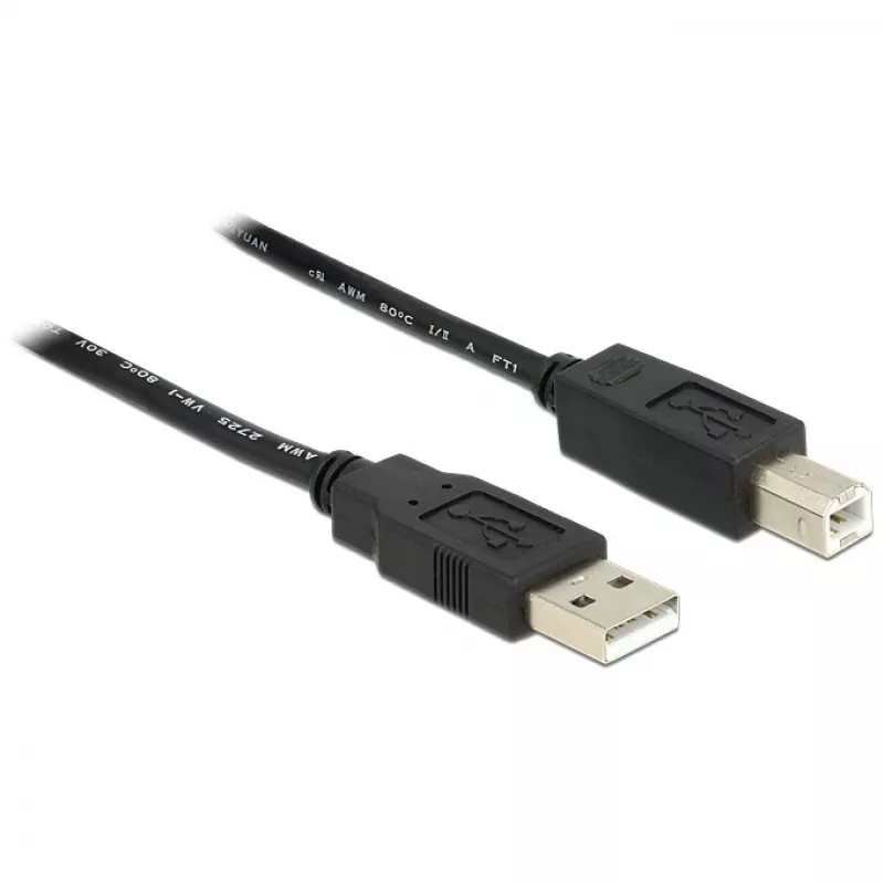 USB-kabel DeLOCK 20m USB2.0-A - USB2.0-B 83557
