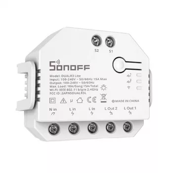 Sonoff Dual R3 Lite slimme schakelaar