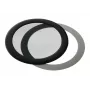 Stoffilter DEMCiflex DF0015 voor computerbehuizing, rond 109 mm (zwart)