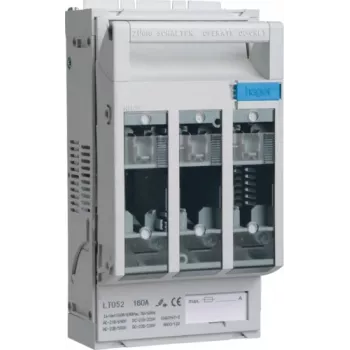 Hager NH00-scheider LT052 3x160A DIN-rail M8 (LT052)