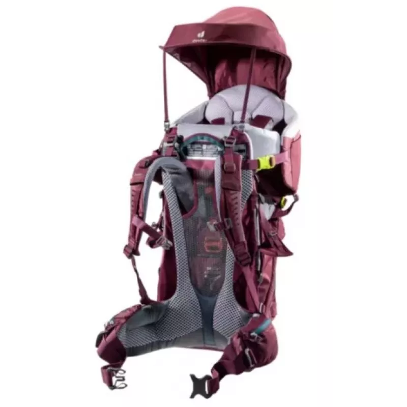 Deuter Kid Comfort babydraagrugzak polyamide rood