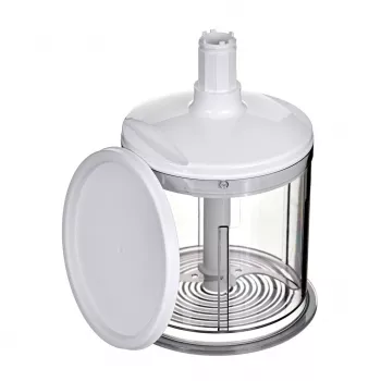 Mixer-accessoire Bosch MFZ4050, transparant witte kunststof behuizing