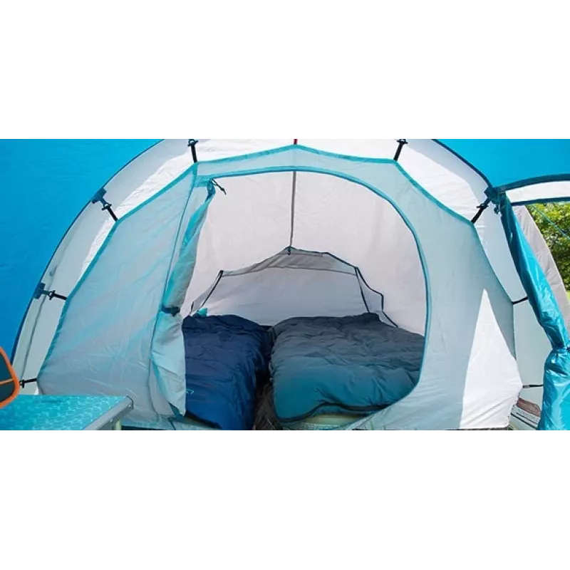 Groepstent Coleman Cortes 2 blauw grijs