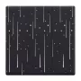Decoratieve afdekking voor Sonoff T5-3C-86 touch-schakelaar — sterrenpatroon, wandplaat