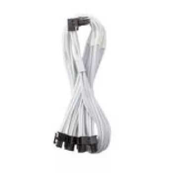 CableMod C-Series Pro aansluitkabel variant A 90° 16-pin naar 4×8-pin PCIe, wit