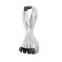 CableMod C-Series Pro aansluitkabel variant A 90° 16-pin naar 4×8-pin PCIe, wit