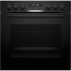 Bosch HEG578BB4 + NVQ645CB6E kooktoestel-set zone-inductiekookplaat elektrisch