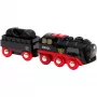 Brio batterij-aangedreven stoomlocomotief met watertank, vanaf 3 jaar