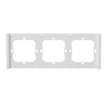 Sonoff 3-voudig schakelaarframe M5-80 wit, wandgemonteerd, voor 3 wipmodules