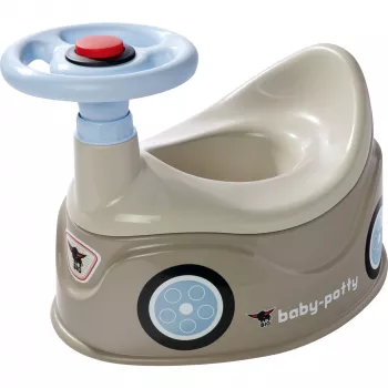 Baby-potje Grijs, Potje Grijs/Blauw