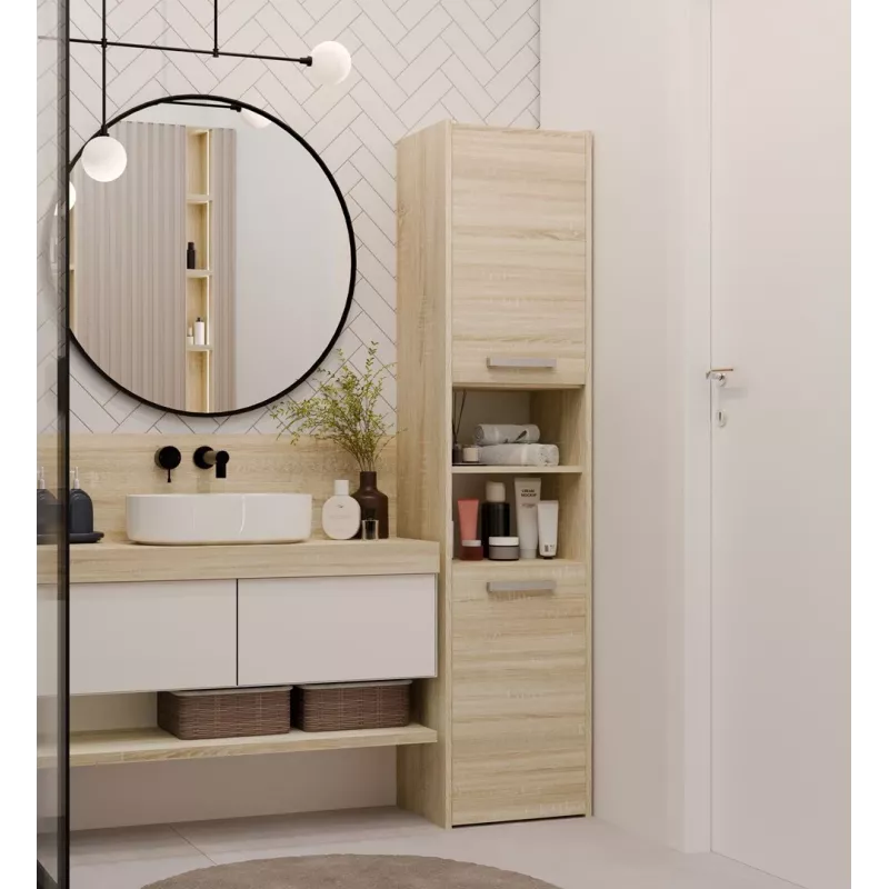 Top E Shop S40 SONOMA badkamer opbergkast, eiken