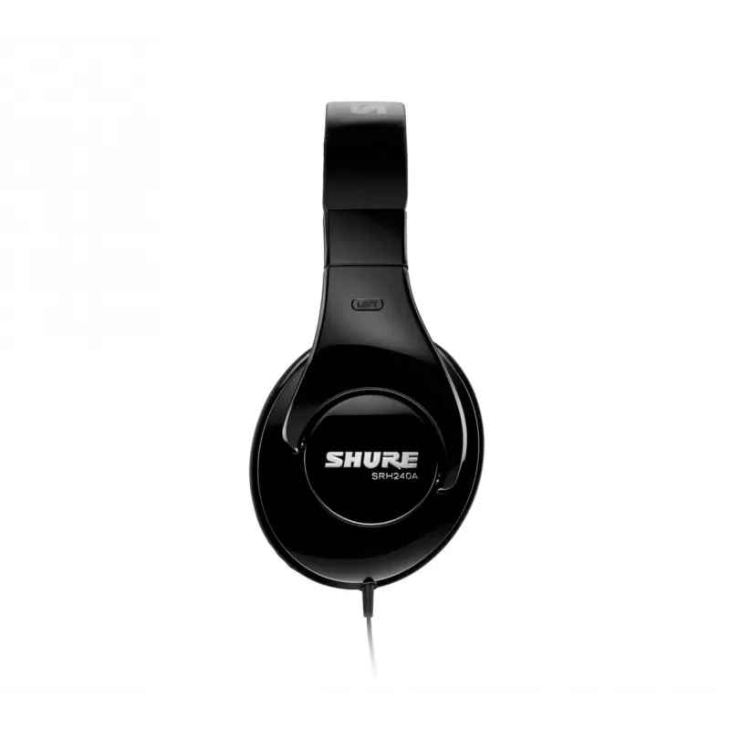 Shure SRH240A hoofdtelefoon bedraad hoofdband muziek zwart