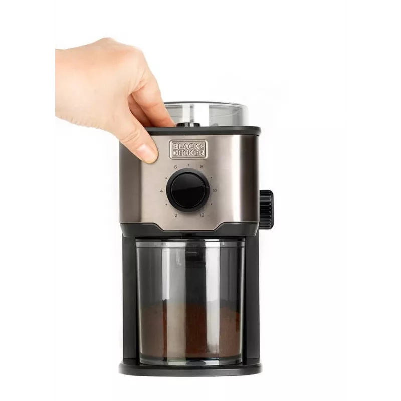 Black & Decker ES9080020B koffiemolen, roestvrij staal