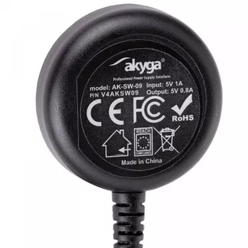 Akyga AK-SW-09 draadloze oplader voor Samsung Galaxy Watch / Watch Active, USB, 1 m