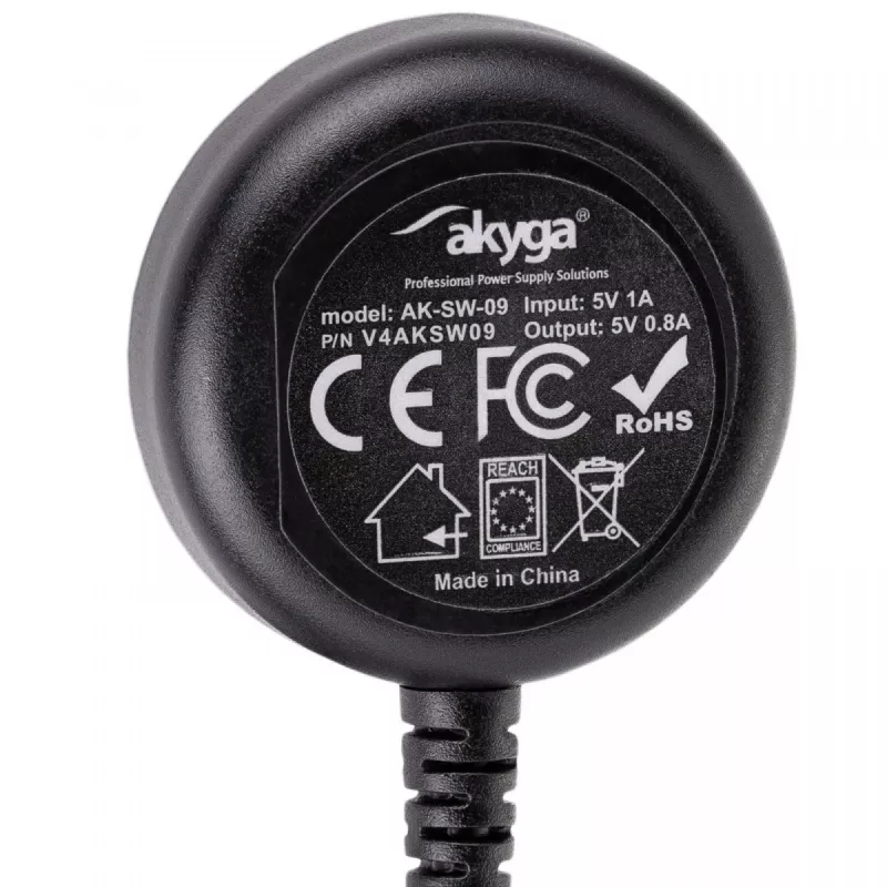 Akyga AK-SW-09 draadloze oplader voor Samsung Galaxy Watch / Watch Active, USB, 1 m