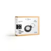 Leren beschermhoes voor Apple AirTag FIXED FIXWAT-C2-BK echt runderleer zwart compacte tas