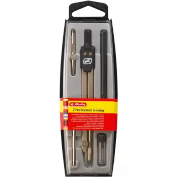 Passer Herlitz 8710303 zwart metallic 5 stuks