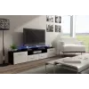 Cama TV-standaard EVORA 200 zwart/wit glanzend