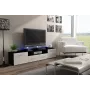 Cama TV-standaard EVORA 200 zwart/wit glanzend