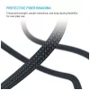 FIXED FIXDBM-CC12-GR USB-C naar USB-C magnetische gevlochten kabel, USB 2.0, 1,2 m, grijs