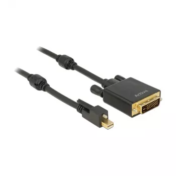 Videokabel-adapter DeLOCK 83727 Mini DisplayPort naar DVI-D 3 m