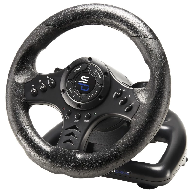 Stuurwiel + pedalen Subsonic SA5426-NG zwart USB 180° rotatie