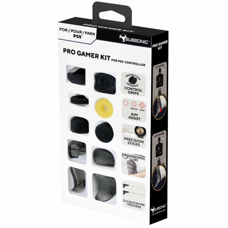 Subsonic Pro Gamer Kit voor PS5-controller