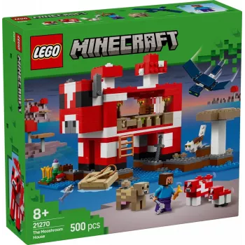 LEGO MINECRAFT 21270 Het Mooshroom-huis