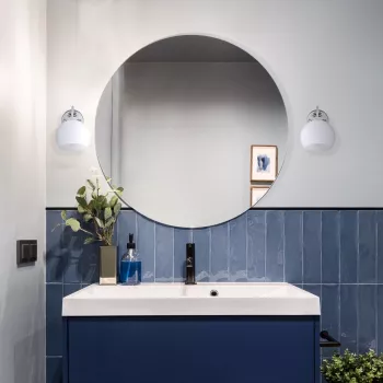 Activejet Classic enkele wandlamp - IRMA nikkel E27 voor de woonkamer