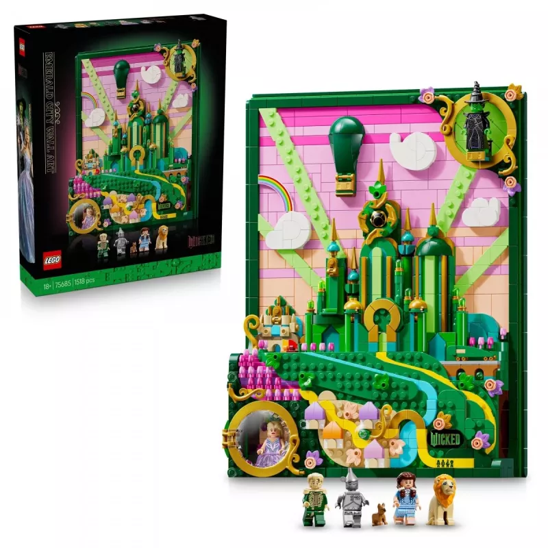 Bouwstenen Wicked 75685 Obraz Emerald City