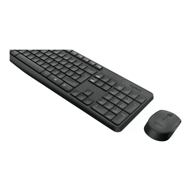 Draadloze toetsenbord-muisset Logitech MK235